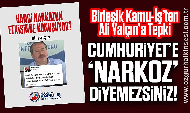 Cumhuriyet’e ‘Narkoz’ Diyemezsiniz