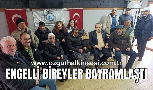 Engelli Bireyler Bayramlaştı