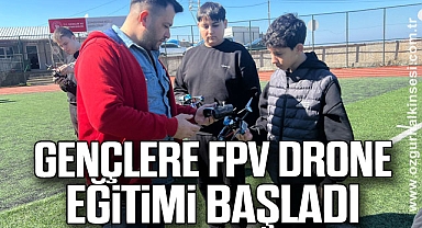 Gençlere FPV Drone Eğitimi Başladı