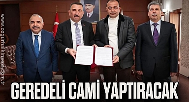 GEREDELİ CAMİ YAPTIRACAK