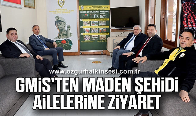 GMİS'TEN MADEN ŞEHİDİ AİLELERİNE ZİYARET