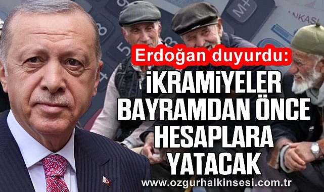 İkramiyeler bayramdan önce hesaplara yatacak