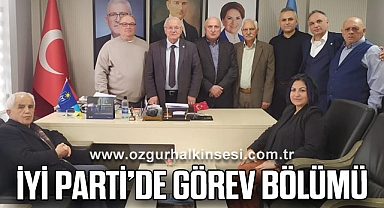 İYİ PARTİ’DE GÖREV BÖLÜMÜ