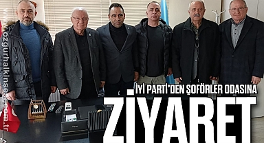 İYİ PARTİ’DEN ŞOFÖRLER ODASINA ZİYARET