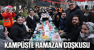 Kampüsünde Ramazan Coşkusu