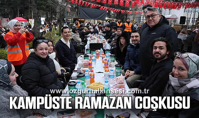 Kampüsünde Ramazan Coşkusu