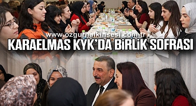 Karaelmas KYK’da Birlik Sofrası