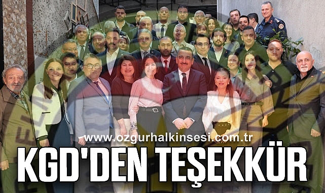KGD'DEN TEŞEKKÜR