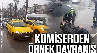 Komiserden örnek davranış
