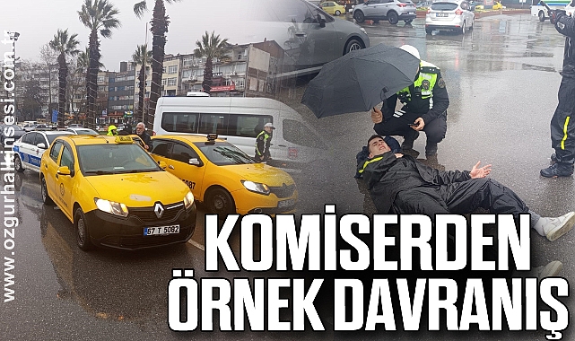 Komiserden örnek davranış