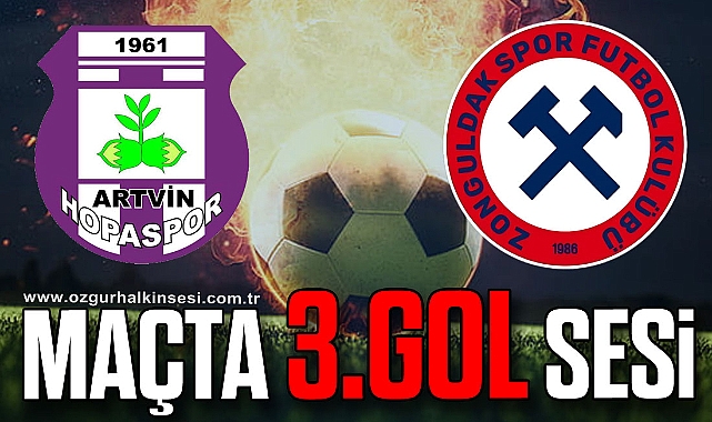 MAÇTA 3. GOL SESİ