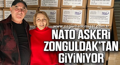 NATO ASKERİ ZONGULDAK’TAN GİYİNİYOR