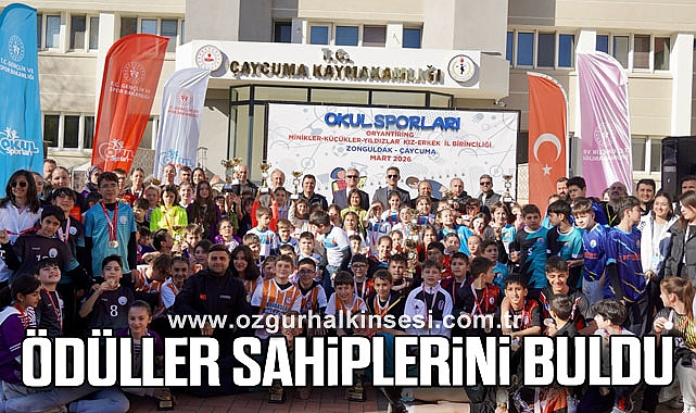 ÖDÜLLER SAHİPLERİNİ BULDU