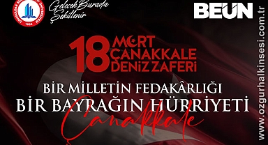 Özölçer'den 18 Mart Şehitleri Anma Günü ve Çanakkale Deniz Zaferi Mesajı