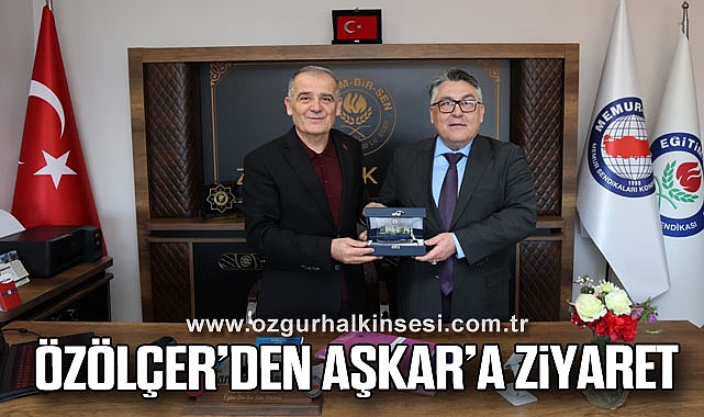 Özölçer’den Aşkar’a Ziyaret