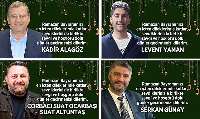 RAMAZAN BAYRAMI'NI KUTLADILAR