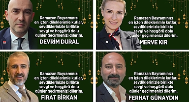 RAMAZAN BAYRAMI'NI KUTLADILAR