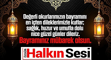 Ramazan Bayramınız kutlu olsun