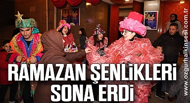 Ramazan Şenlikleri Sona Erdi