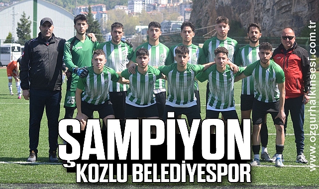 Şampiyon Kozlu Belediyespor