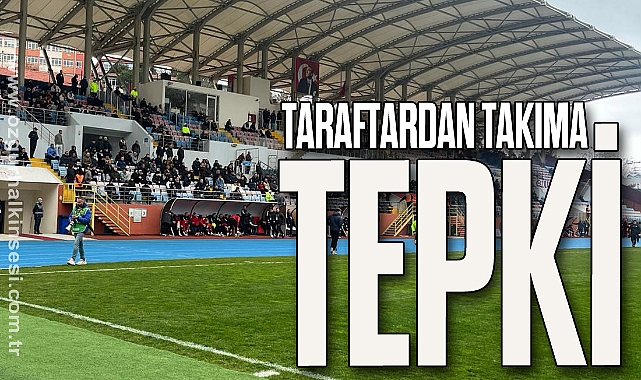 Taraftardan takıma tepki