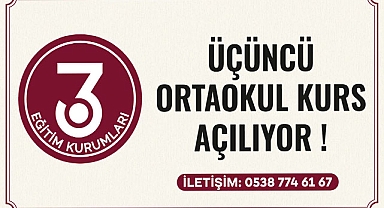 Üçüncü Ortaokul Kursu Açılıyor