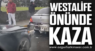 WESTALİFE ÖNÜNDE KAZA