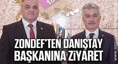 ZONDEF’TEN DANIŞTAY BAŞKANINA ZİYARET