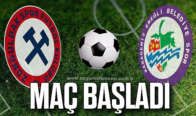 Zonguldak derbisi ilk düdükle başladı