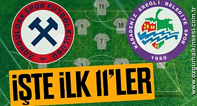 Zonguldak derbisinde ilk 11’ler belli oldu