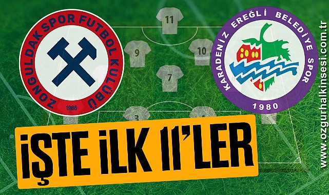 Zonguldak derbisinde ilk 11’ler belli oldu