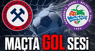 Zonguldak derbisinde ilk gol sesi