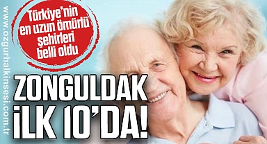 ZONGULDAK İLK 10’DA!