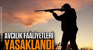 Zonguldak’ta Avcılık Faaliyetleri Yasaklandı