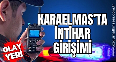 Zonguldak’ta İntihar Girişimi 
