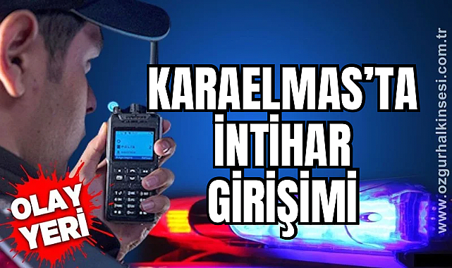 Zonguldak’ta İntihar Girişimi