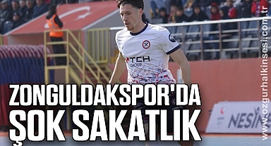 Zonguldakspor'da Şok Sakatlık