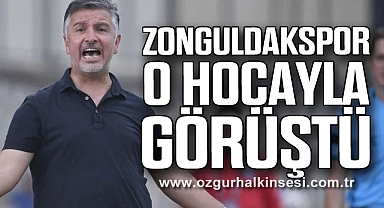 Zonguldakspor o hocayla görüştü