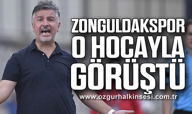 Zonguldakspor o hocayla görüştü