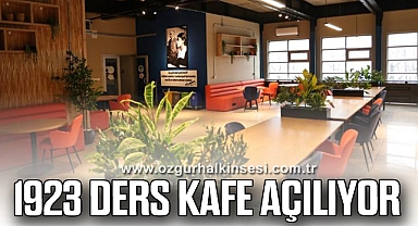 1923 Ders Kafe Açılıyor