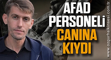 AFAD PERSONELİ CANINA KIYDI