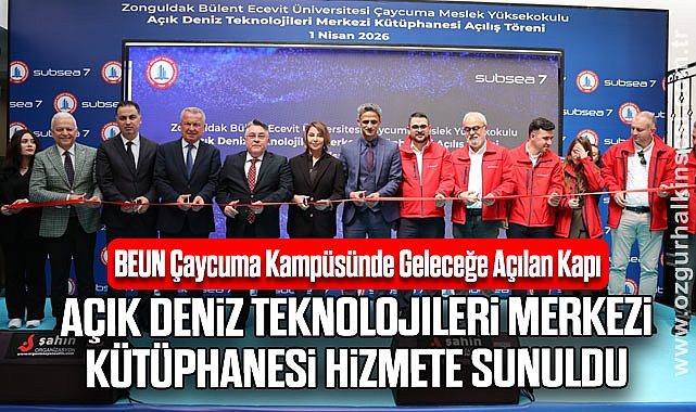 BEUN Çaycuma Kampüsünde Geleceğe Açılan Kapı: Açık Deniz Teknolojileri Merkezi Kütüphanesi Hizmete Sunuldu