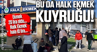 BU DA HALK EKMEK KUYRUĞU!