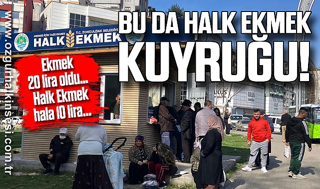 BU DA HALK EKMEK KUYRUĞU!