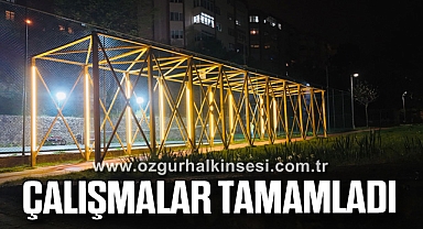 Çalışmalar tamamladı