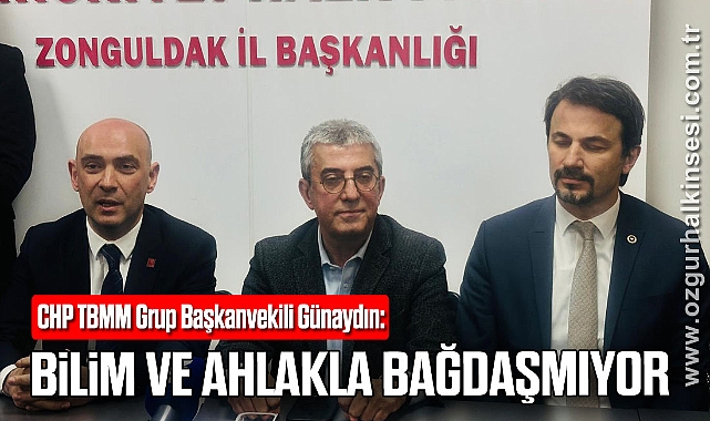 CHP Grup Başkanvekili Günaydın: 