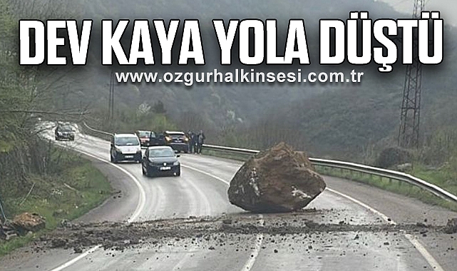 DEV KAYA YOLA DÜŞTÜ