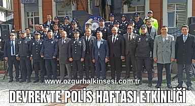 Devrek’te 10 Nisan Polis Haftası etkinliği