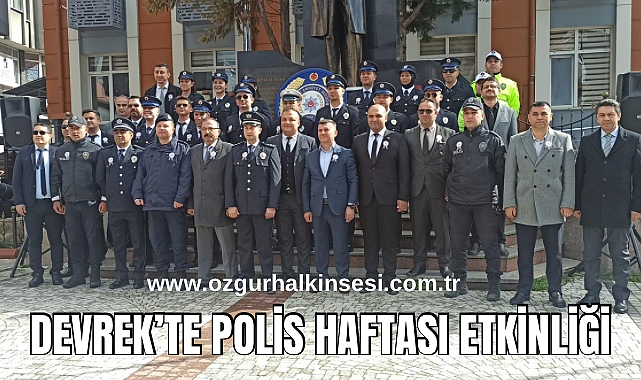 Devrek’te 10 Nisan Polis Haftası etkinliği