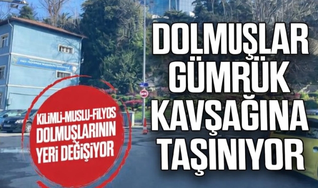 DOMUŞLAR GÜMRÜK KAVŞAĞINA TAŞINIYOR 